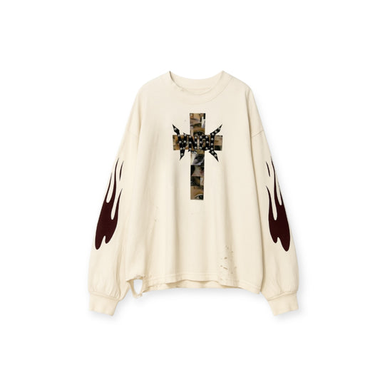 ‘STOP CRYING’ LONG SLEEVE